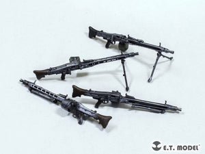ET Model P35-217 WWII German Mg42 Machinegun &amp;amp; Ammo Box (3D Print) 1/35 – obrázek 2