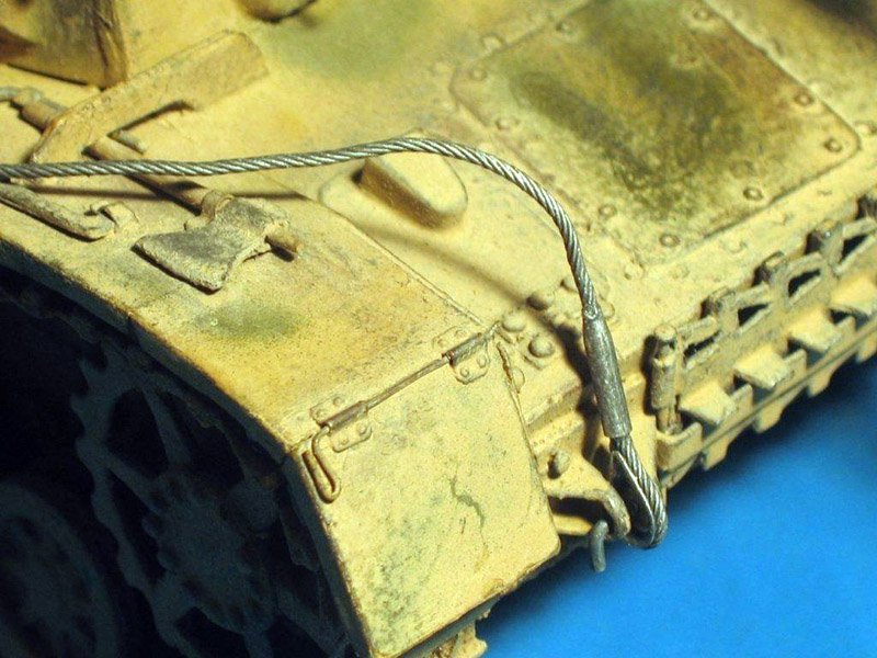 Eureka XXL ER-2506 Towing cable for Pz.Kpfw.IV Tank 1/25 – obrázek 5