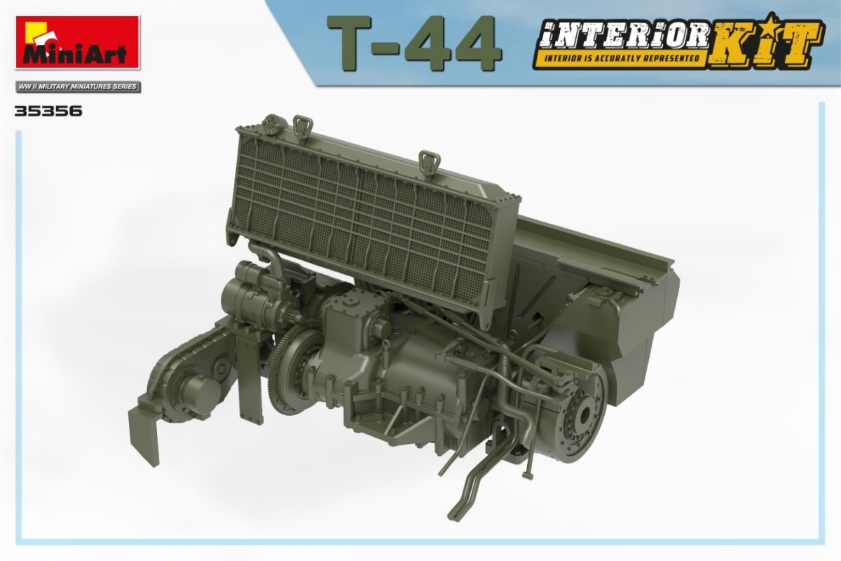 MiniArt 35356 T-44 INTERIOR KIT 1/35 – obrázek 8