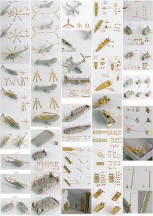Pontos 35016F1 USS San Antonio Class LPD Detail Up Set 1/350 – zdjęcie 2