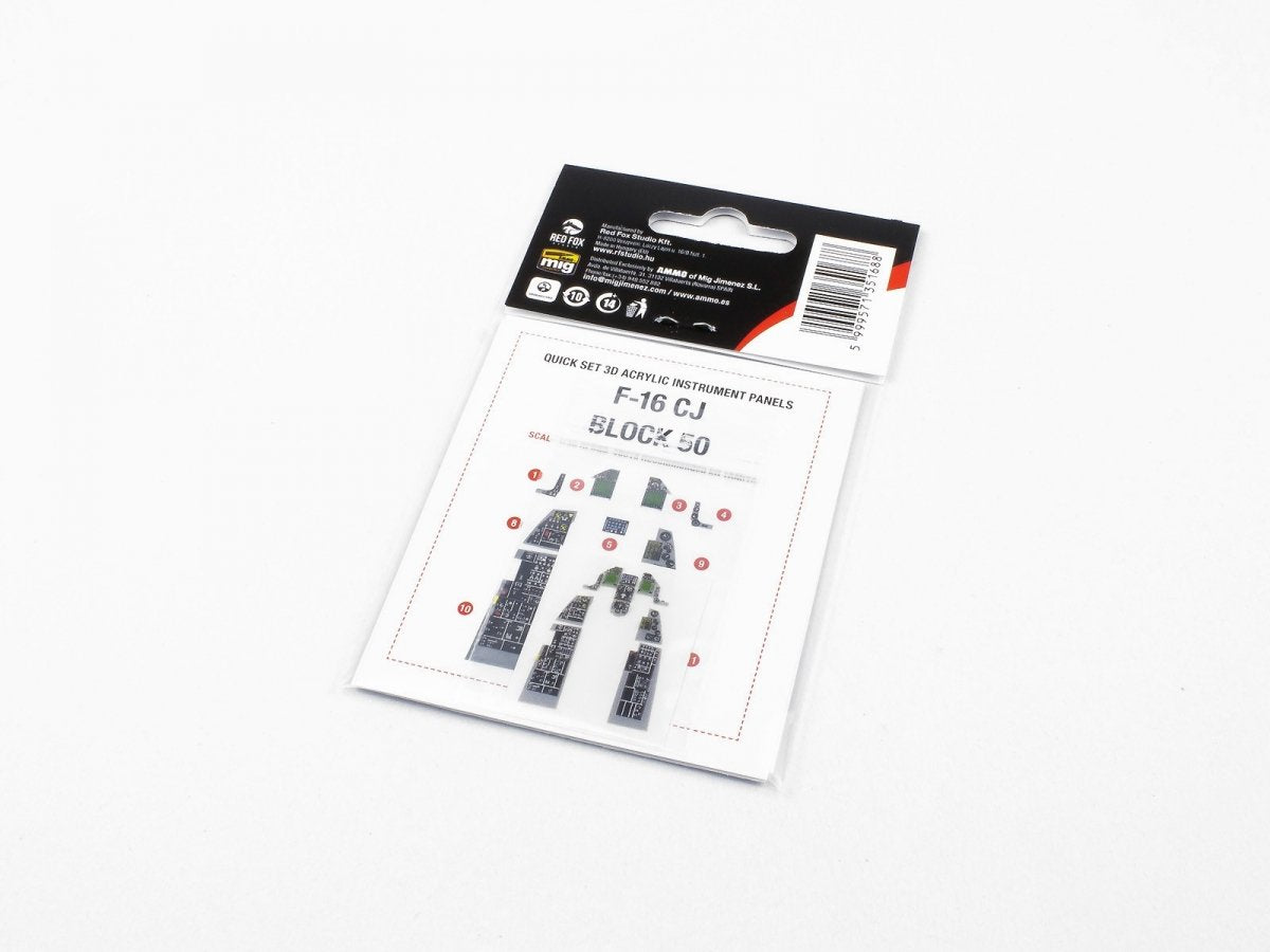 Red Fox Studio QS-48019 F-16 CJ Block 50 Tamiya 1/48 – image 2