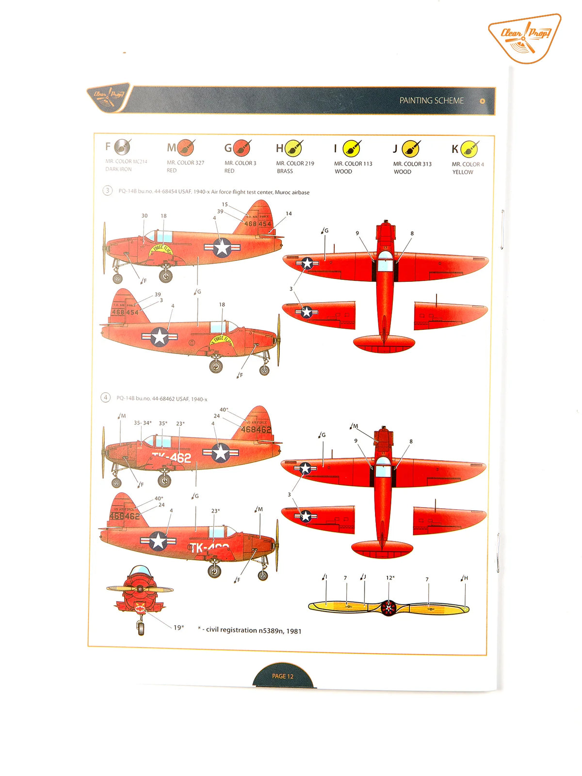 Clear Prop! CP72036 Culver PQ-14 A/B 1/72 – image 11