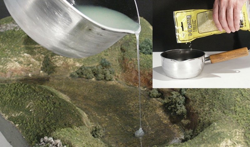 Woodland Scenic WC1206 WATER IMITATION (GRANULES) - EZ – obrázek 2