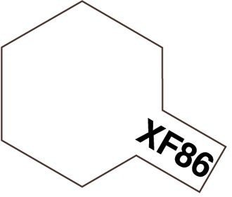 Tamiya XF86 Flat Clear (81786) Acrylic paint 10ml – immagine 2