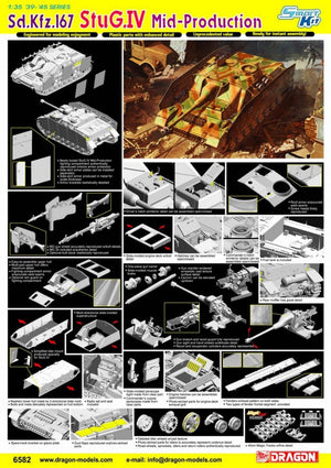 Dragon 6582 Sd.Kfz.167 StuG.IV Mid-Production 1/35 – immagine 2