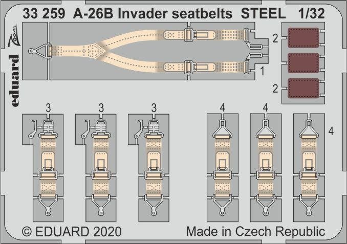 Eduard BIG33119 A-26B Invader part I 1/32 HOBBY BOSS – Bild 4