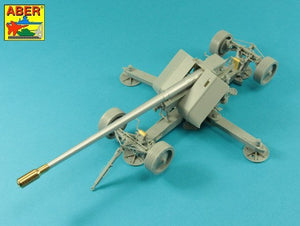 Aber 35L-264 Barrel with muzzle brake for German Krupp 12.8cm PAK 44 anti-tank gun (Great Wall) 1/35 – imagen 6