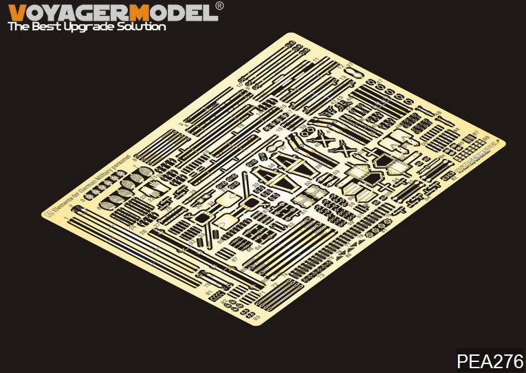 Voyager Model PEA276 Elements for German Military personnel 1 (GP) 1/35