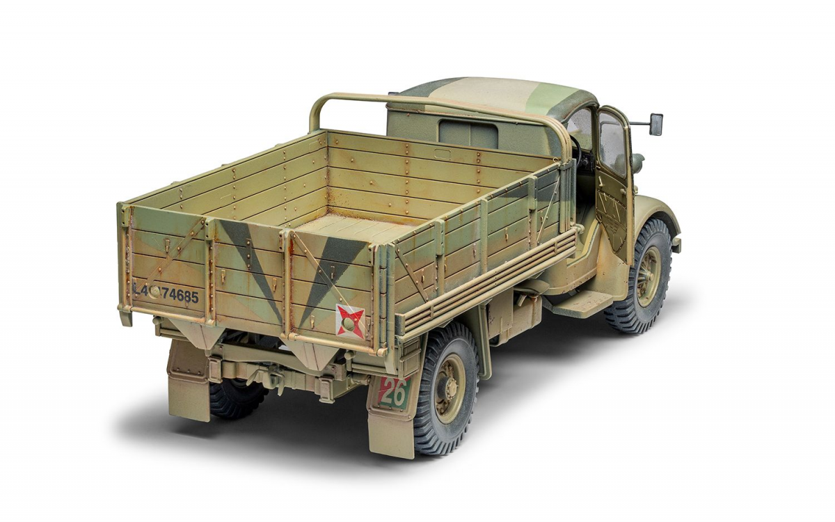 Airfix 1380 Camion GS 4x2 de l&amp;#39;armée britannique de la Seconde Guerre mondiale (échelle 1/35) – image 4