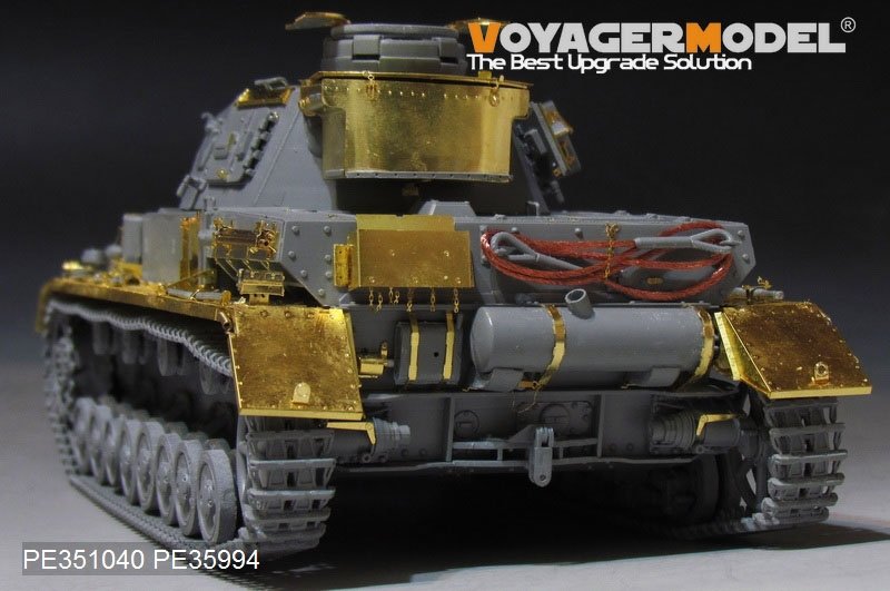 Voyager Model PE351040A WWII German Pz.Kpfw.IV Ausf.F1 Basic（A ver without included Ammo）（For Border BT-003）1/35 – image 2