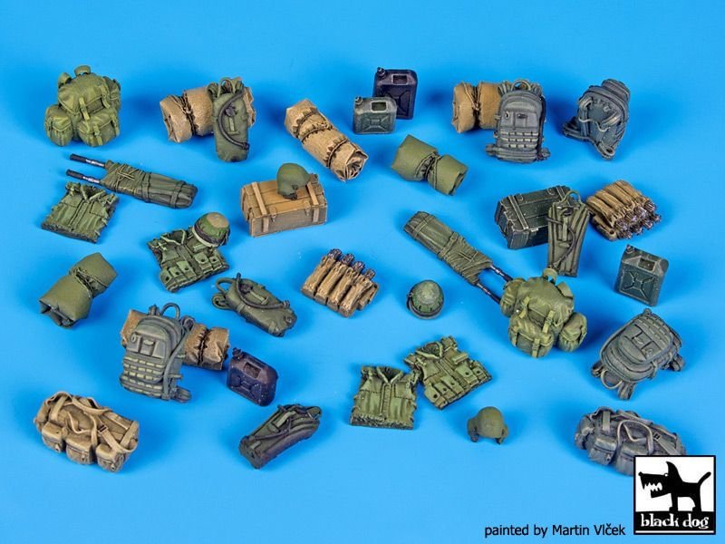 Black Dog T35084 Israeli modern equipment accessories set 1/35 – zdjęcie 5