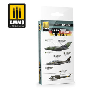 AMMO of Mig Jimenez 7241 Modern Luftwaffe Vol. 1 Set 6x17ml – image 2