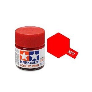 Tamiya 81307 Acrylic XF-7 Flat Red 23ml