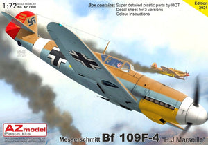 AZ Model AZ7800 Bf 109F-4 “HJMarseille” 1/72
