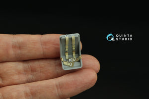 Quinta Studio QR+32033 WWII Luftwaffe fighter seatbelts (with metal buckles) (All kits) 1/32 – obrázek 8