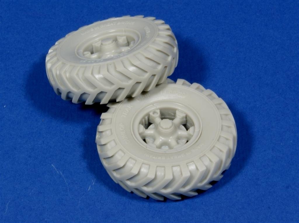 Panzer Art RE35-134 Road wheels for Sd.Kfz.9 “FAMO” (British cross country tyres) 1/35 – zdjęcie 3