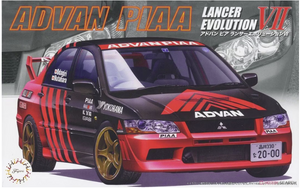 Fujimi 047621 ADVAN PIAA Lancer Evolution VII 1/24