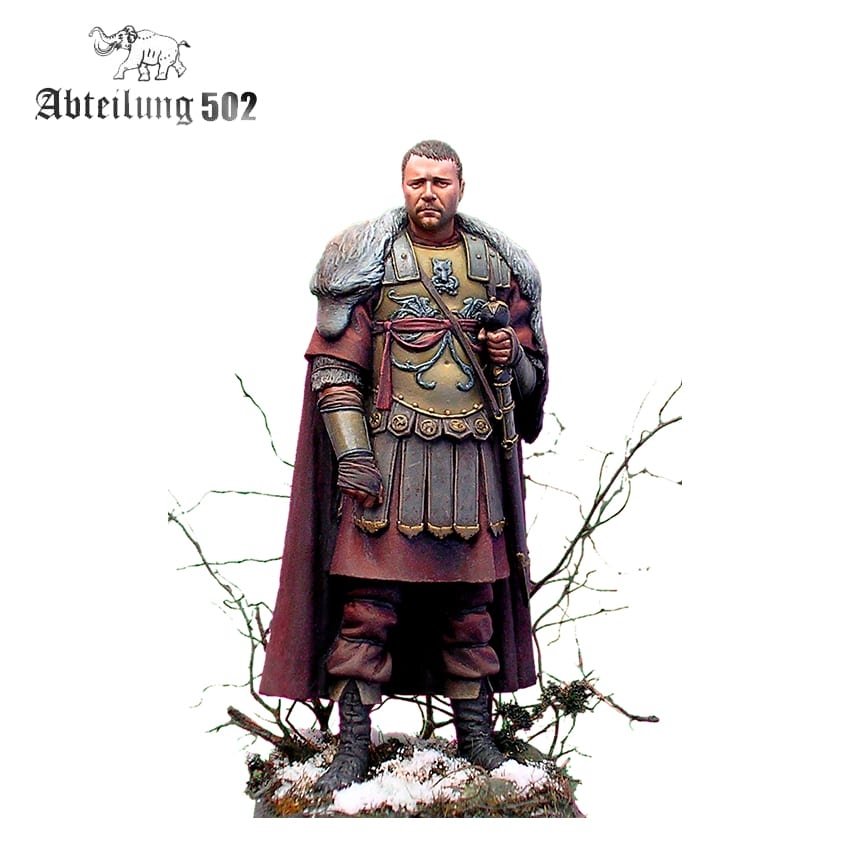 502 Abteilung ABT1012 ROMAN CAVALRY OFFICER 180 AD 54MM RESIN. – immagine 2