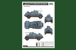 Hobby Boss 83813 German Le.Pz.Sp.Wg (Sd.Kfz.221) Leichter Panzerspahwagen-Earl 1/35 – imagen 3