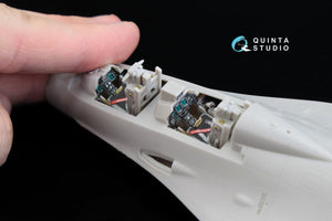 Quinta Studio QD48046 F-16I 3D-Printed &amp;amp; colored Interior on decal paper (for Hasegawa kit) 1/48 – image 4