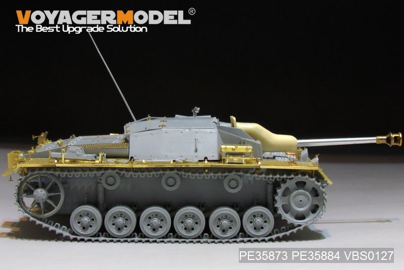 Voyager Model PE35873 WWII German StuG.III Ausf.C/D Basic for DRAGON 1/35 – obrázek 6