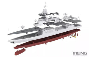 Meng Model PS-009 Chinese Type 055 Guided Missile Destroyer 1/700 – Bild 3