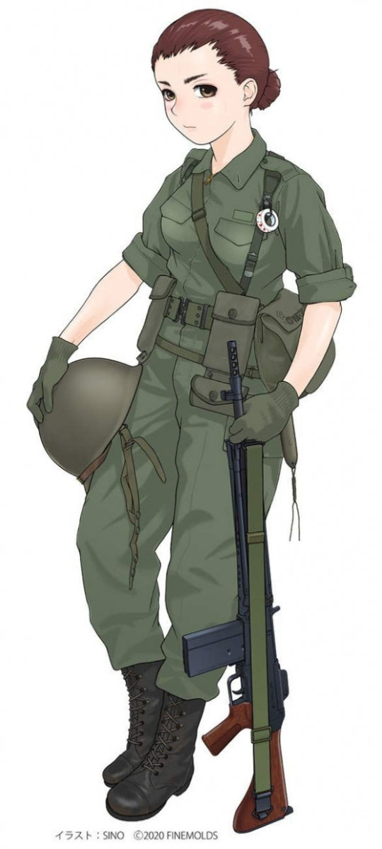 Fine Molds HC03 Historic Costume Girl Type 73 Light Truck With Figure Himeko 1/35 – image 6