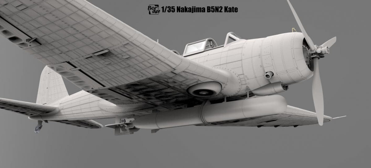 Border Model BF-005 Nakajima B5N2 Type 97 Carrier Attack Bomber &amp;quot;Kate&amp;quot; w/ Full interior 1/35 – Bild 11