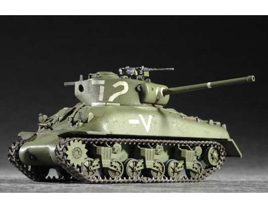 Trumpeter 07222 M4A1(76)W TANK 1/72 – image 8
