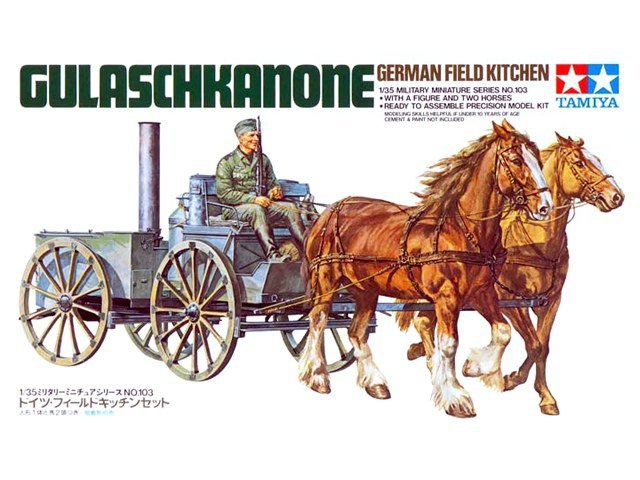 Tamiya 35103 German Field Kitchen 1/35