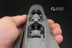 Quinta Studio QD32031 F-16I 3D-Printed &amp;amp; colored Interior on decal paper (for Academy kit) 1/32 – immagine 7