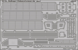 Eduard 36125 Challenger 2 Enhanced armor slat 1/35 Trumpeter