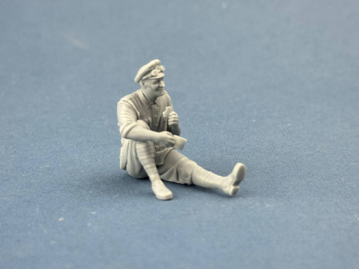 Copper State Models F32-066 British Dispatch Rider afternoon tea (Motorcycle not included) 1/32 – image 2