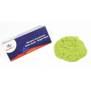 Amazing Art 13623 Static Grass 2mm - Light Moss