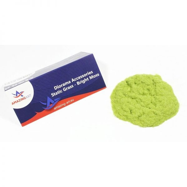 Amazing Art 13623 Static Grass 2mm - Light Moss