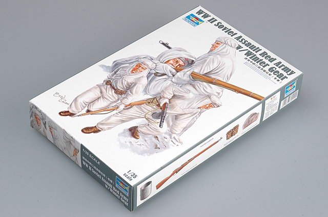 Trumpeter 00414 WW II Soviet Red Army 1/35 – immagine 3