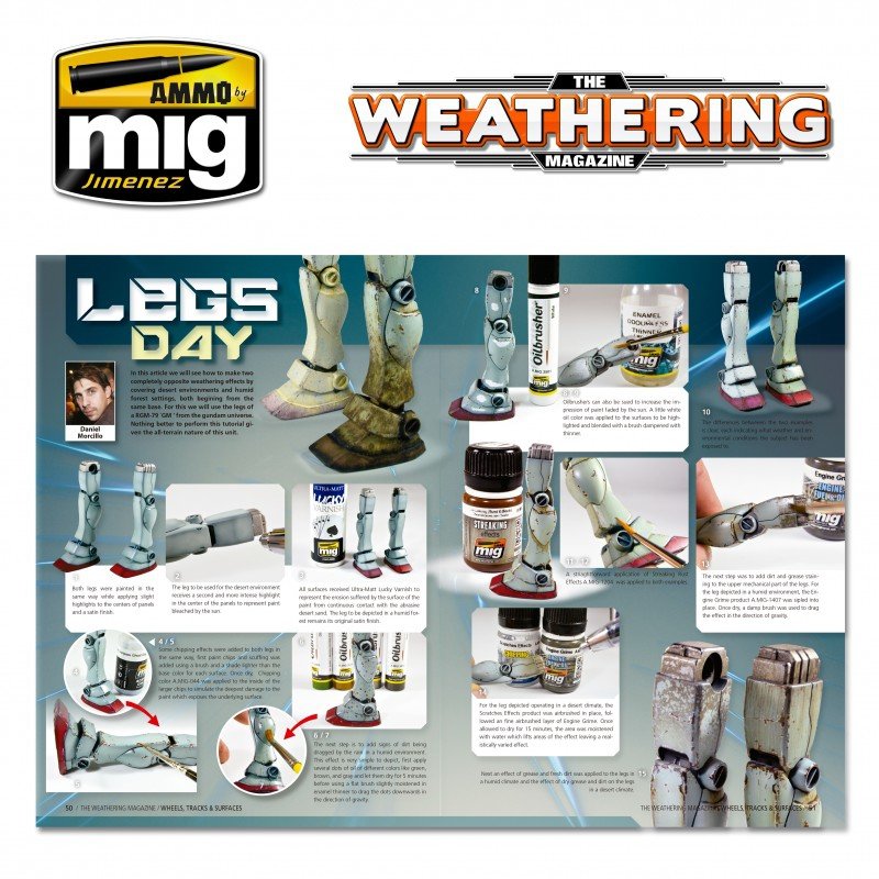 AMMO of Mig Jimenez 4524PL TWM Issue 25 WHEELS, TRACKS &amp;amp; SURFACES Polish language version – image 4