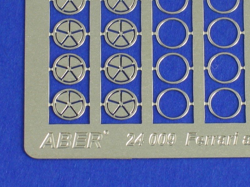Aber 24009 Air vents for Ferrari cars (1/24) – obrázek 2