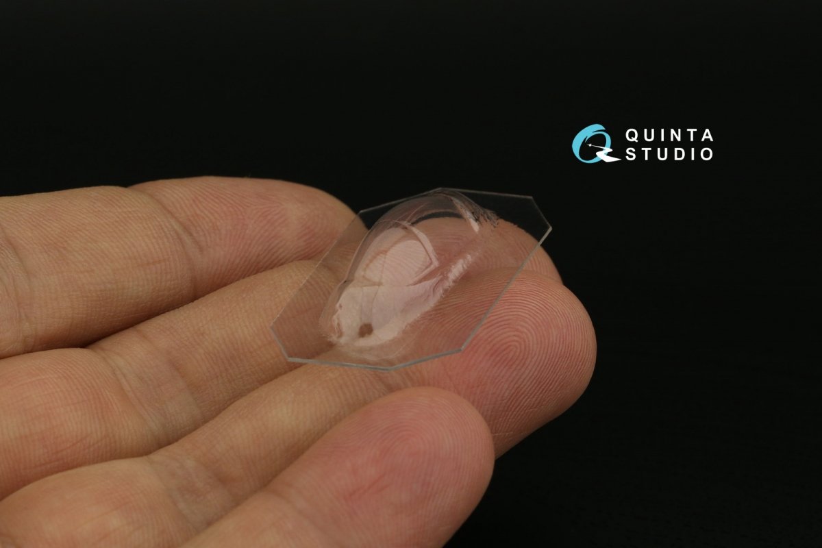 Quinta Studio QC72036 He 162 vacuumed clear canopy (Special Hobby) 1/72 – image 4