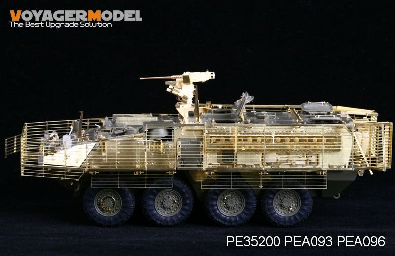 Voyager Model PE35200 Stryker M1126 w/Slat Armor (For AFV35126) include Slat Armor, Space Armor, Suspension cover 1/35 – image 2