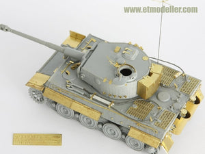 ET Model E72-003 WWII German TIGER I Late Production For DRAGON Kit 1/72 – image 2