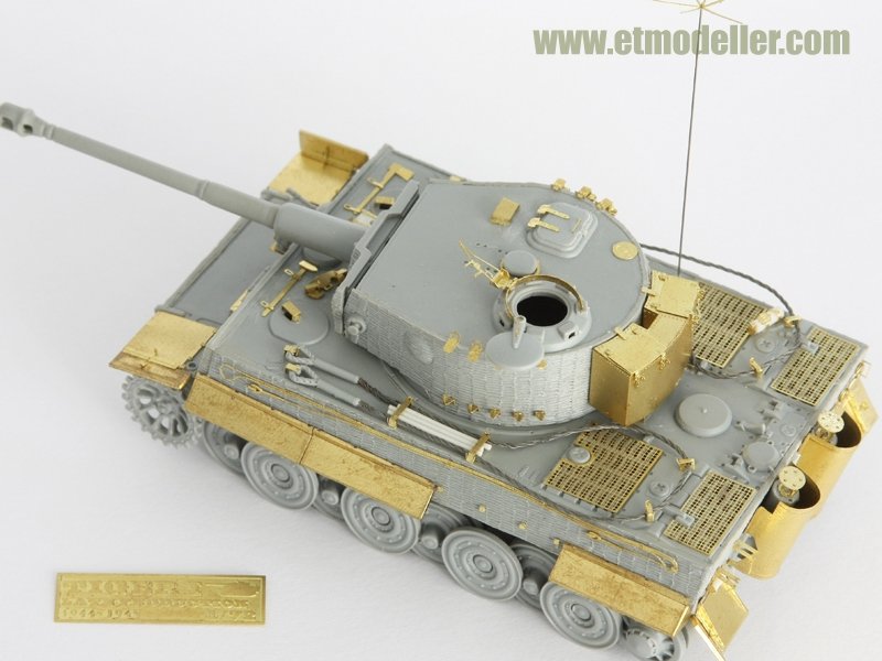 ET Model E72-003 WWII German TIGER I Late Production For DRAGON Kit 1/72 – image 2