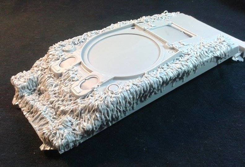 Panzer Art RE35-400 British Sherman III hull with hessian net 1/35 – obrázek 4