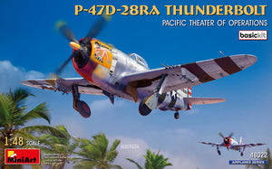 MiniArt 48022 P-47D-28RA THUNDERBOLT. PACIFIC THEATER OF OPERATIONS. BASIC KIT 1/48