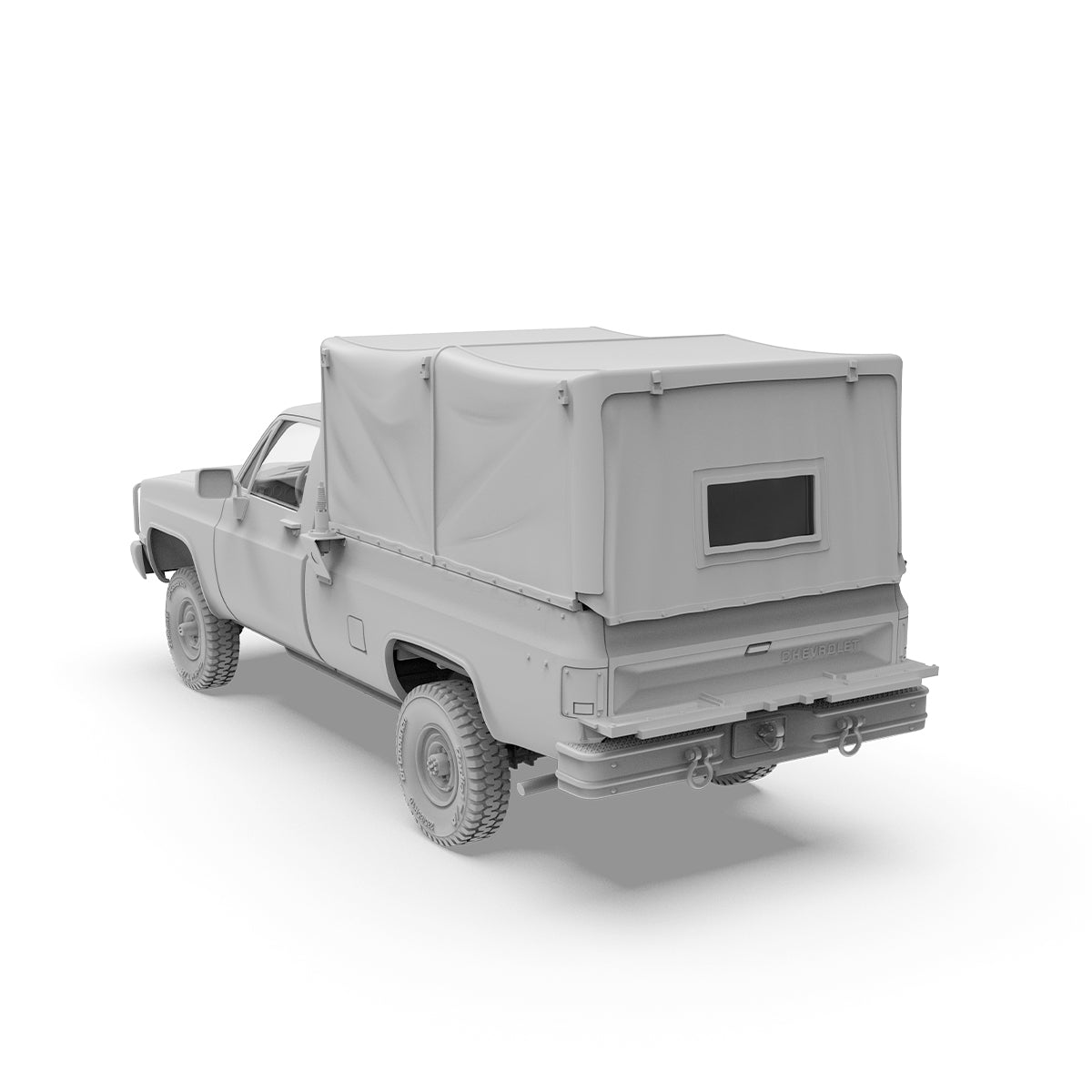 AK Interactive AK35031 M1008 TROOP CARRIER WITH TARP 1/35 – image 5
