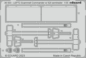 Eduard 36503 Scammel Commander w/ 62t semitrailer HOBBY BOSS 1/35 – image 2