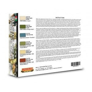 Lifecolor CS14 Acrylic paint set Italian Uniforms Set 1 6x22ml – Bild 2