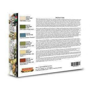 Lifecolor CS14 Acrylic paint set Italian Uniforms Set 1 6x22ml – Bild 2