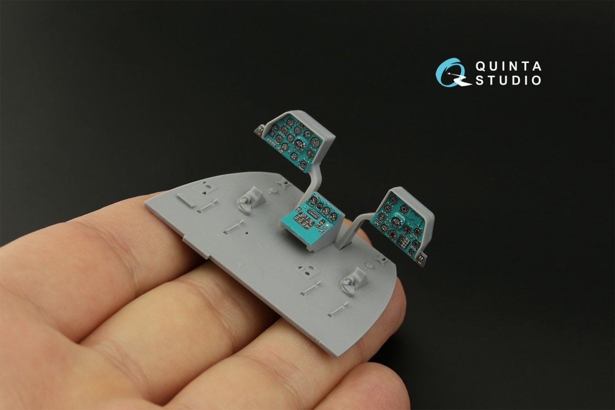 Quinta Studio QDS-48339 Mi-8MT 3D-Printed &amp;amp; colored Interior on decal paper (Zvezda) (Small version) 1/48 – obrázek 6