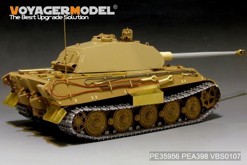 Voyager Model PE35956 WWII German King Tiger (Porsche Turret) For MENG TS-037 1/35 – image 4